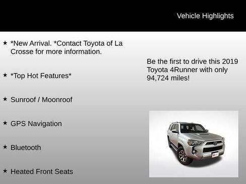 Used 2019 Toyota 4Runner TRD Off-Road Premium image 6