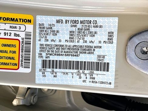 New 2025 Ford Bronco Sport Big Bend w/ Convenience Package image 12