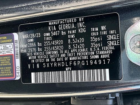 Used 2023 Kia Sorento X-Line EX AWD/4WD image 33