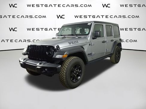 Used 2021 Jeep Wrangler Unlimited Sport image 1