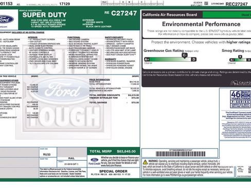 Used 2024 Ford F250 Lariat w/ Tremor Off-Road Package image 7