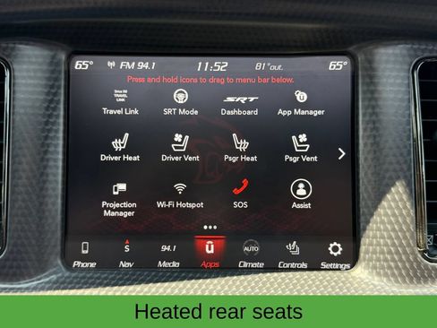 Used 2018 Dodge Charger SRT Hellcat w/ Harman/Kardon Audio Group RWD image 28