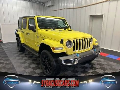 Used 2023 Jeep Wrangler Unlimited Sahara w/ Cold Weather Group image 1