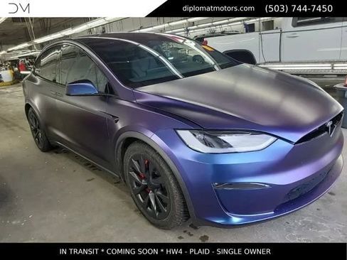 Used 2023 Tesla Model X Plaid AWD/4WD image 3