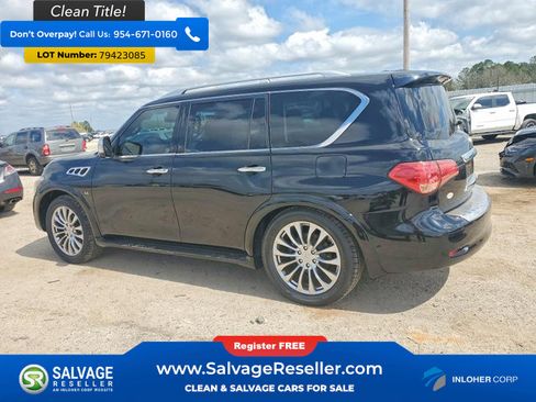 Used 2016 INFINITI QX80 4WD w/ Deluxe Technology Package image 2