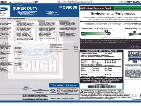 Certified 2021 Ford F250 Lariat w/ Chrome Package image 22