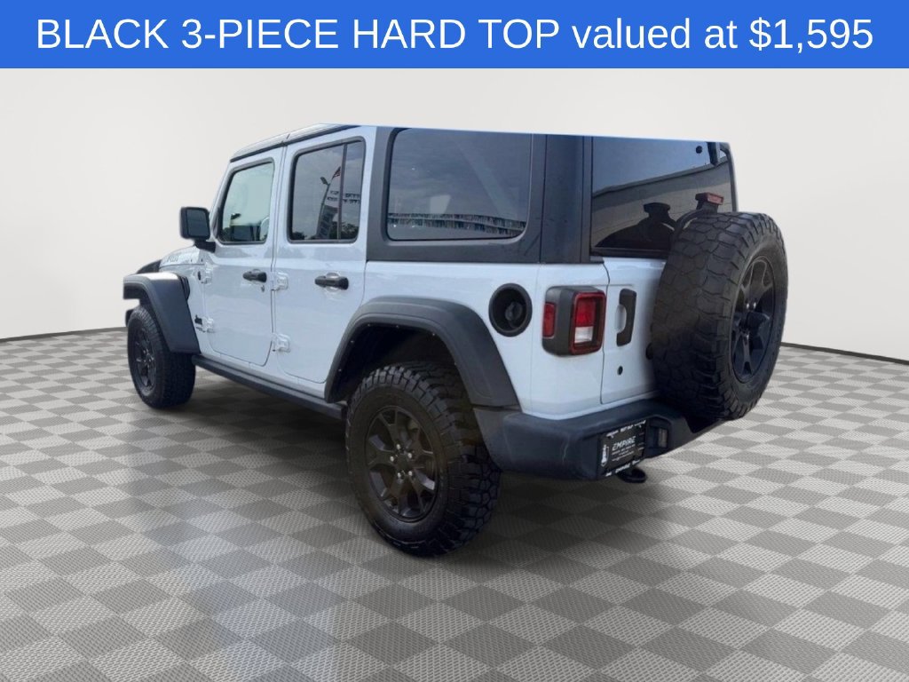 Certified 2021 Jeep Wrangler Unlimited Sport AWD/4WD image 3