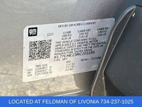 Certified 2024 Chevrolet Trax LT w/ Driver Confidence Package FWD image 31