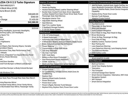 Used 2024 MAZDA CX-5 Signature image 38
