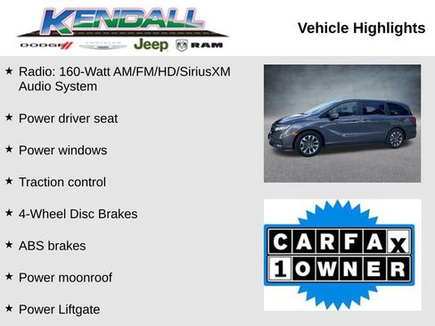 Used 2024 Honda Odyssey EX-L image 3