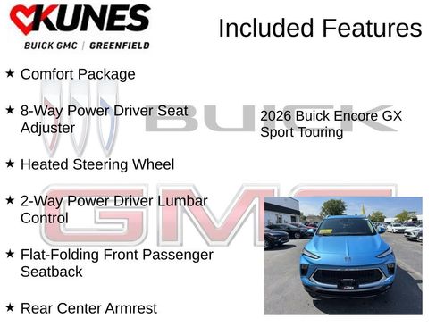 New 2026 Buick Encore GX Sport Touring w/ Comfort Package image 3