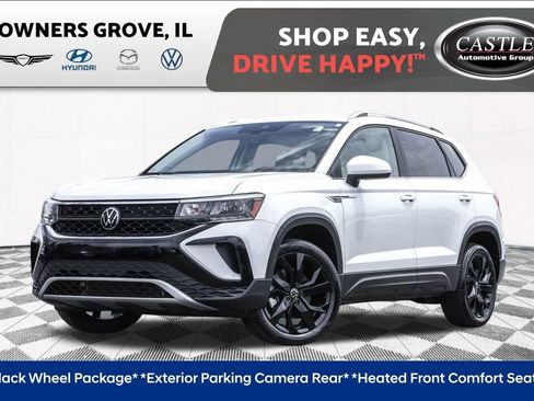 Used 2023 Volkswagen Taos SE w/ Black Wheel Package FWD image 1
