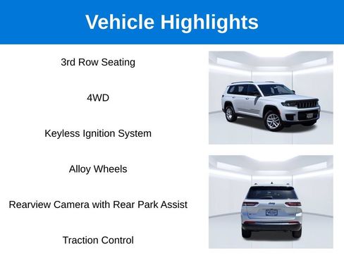 Used 2023 Jeep Grand Cherokee L Laredo AWD/4WD image 2