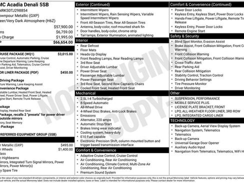 Certified 2026 GMC Acadia Denali w/ Super Cruise Package AWD/4WD image 18