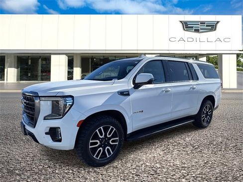 Used 2021 GMC Yukon XL AT4 w/ Rear Media and Nav Package image 1