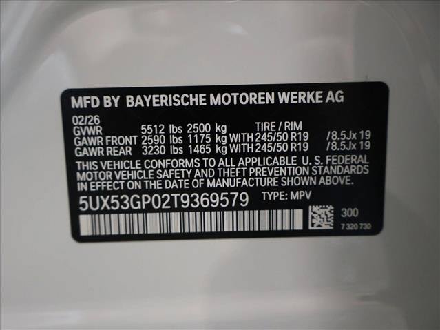 Used 2026 BMW X3 xDrive30i w/ Convenience Package AWD/4WD image 19