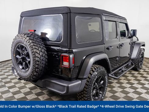 Used 2022 Jeep Wrangler Unlimited Sport AWD/4WD image 15