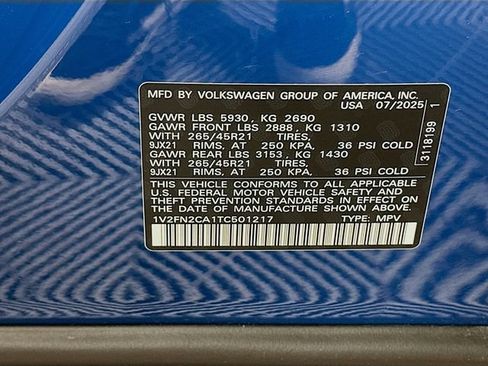 Used 2026 Volkswagen Atlas SEL Premium R-Line AWD/4WD image 36