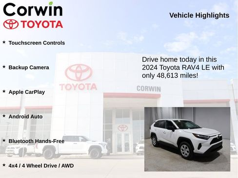 Used 2024 Toyota RAV4 LE image 6