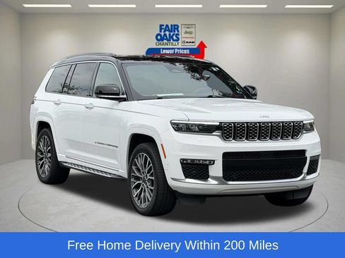 Certified 2025 Jeep Grand Cherokee L Summit AWD/4WD image 1