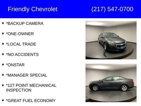 Certified 2016 Chevrolet Malibu LT FWD image 6