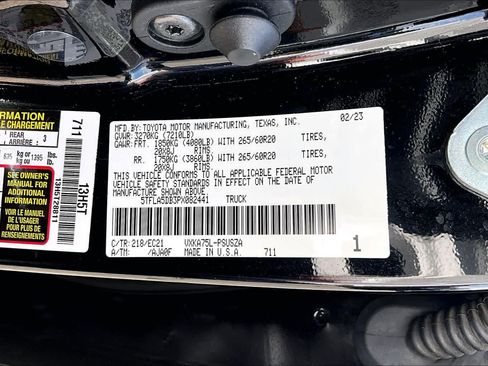 Used 2023 Toyota Tundra SR5 w/ TRD Sport Premium Package AWD/4WD image 34