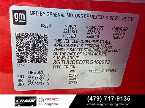 Used 2024 GMC Sierra 1500 Elevation w/ Elevation Premium Package AWD/4WD image 33