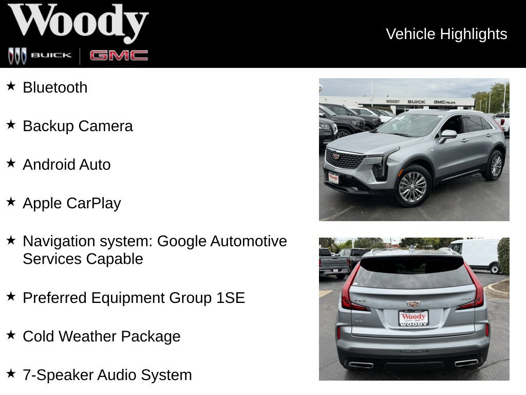 Used 2024 Cadillac XT4 Premium Luxury w/ Cold Weather Package AWD/4WD image 3