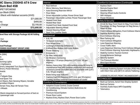 Used 2025 GMC Sierra 2500 AT4 AWD/4WD image 25