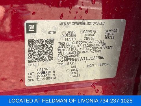 Used 2020 Chevrolet Traverse LT w/ LT Premium Package FWD image 41