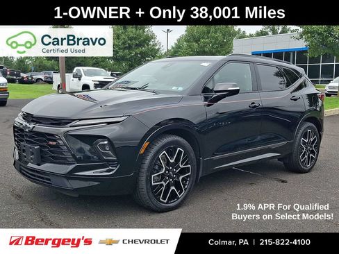Certified 2023 Chevrolet Blazer RS w/ Driver Confidence II Package AWD/4WD image 1