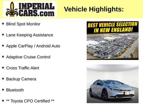 Certified 2025 Toyota Prius LE image 3