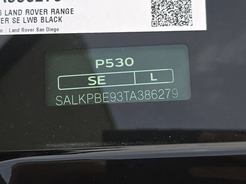 New 2026 Land Rover Range Rover Long Wheelbase SE AWD/4WD image 38