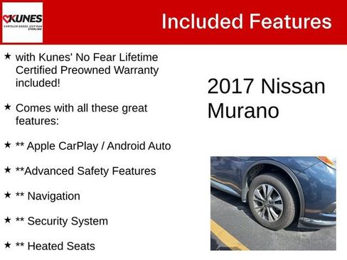 Used 2017 Nissan Murano SL w/ Cargo Package AWD/4WD image 4