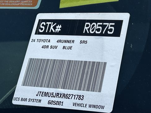 Certified 2024 Toyota 4Runner SR5 AWD/4WD image 33