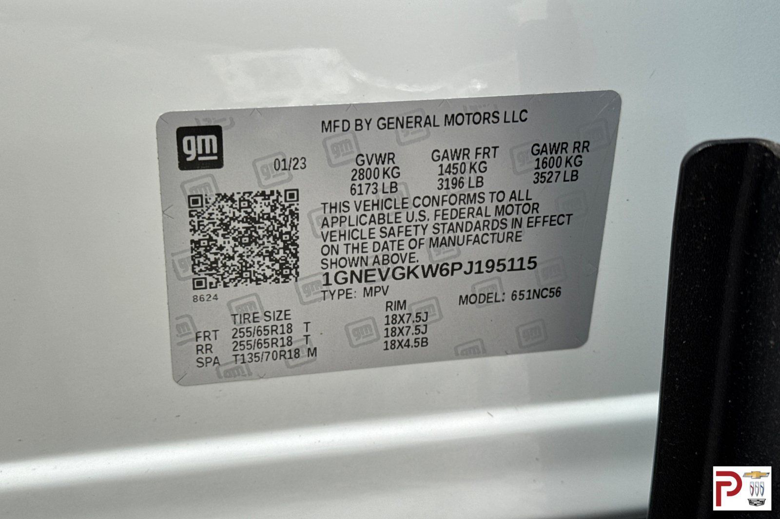 Certified 2023 Chevrolet Traverse LT AWD/4WD image 36