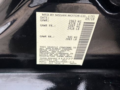 Used 2019 Nissan Altima 2.5 SV FWD image 28