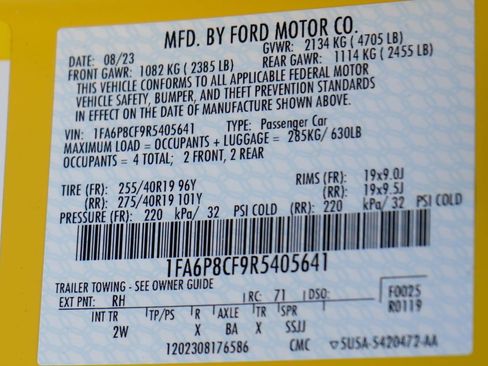 Used 2024 Ford Mustang GT w/ GT Performance Package RWD image 51