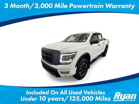 Used 2021 Nissan Titan PRO-4X w/ Pro-4x Utility Package AWD/4WD image 1