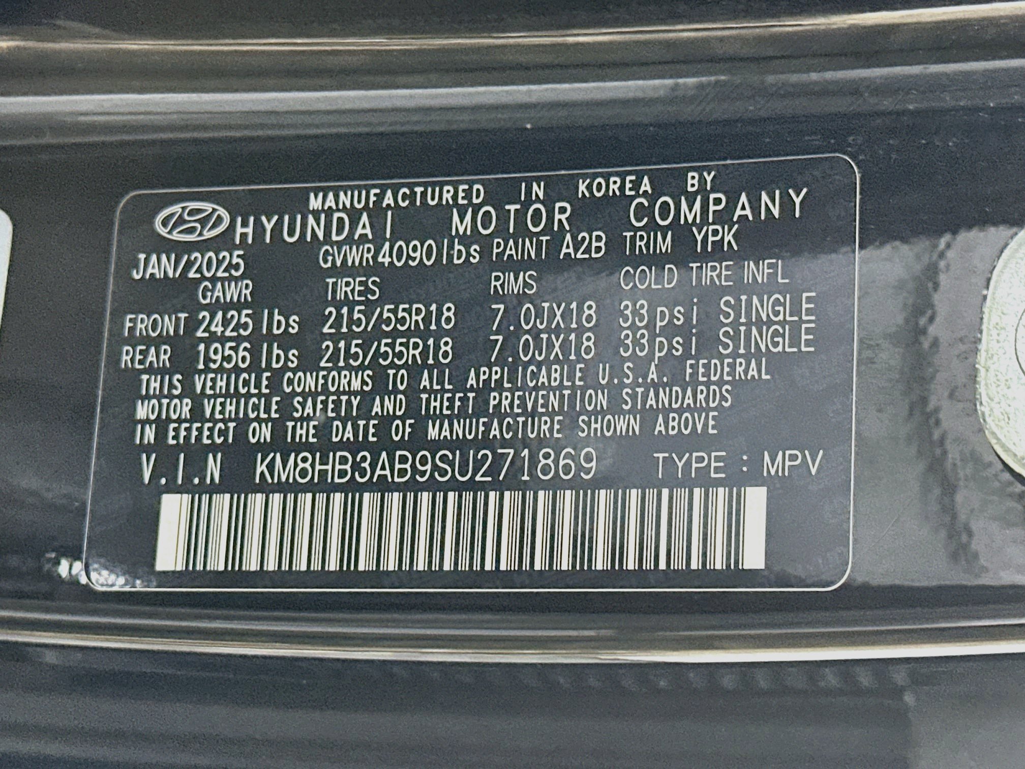 Used 2025 Hyundai Kona SEL FWD image 12