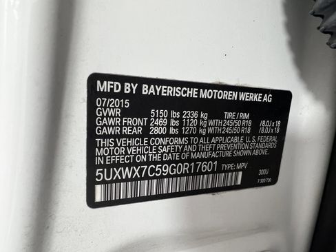 Used 2016 BMW X3 xDrive35i image 33