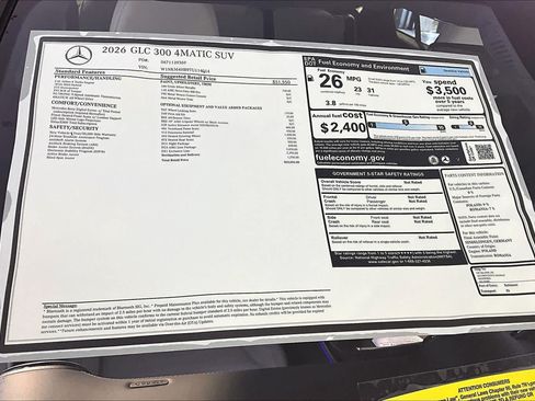 New 2026 Mercedes-Benz GLC 300 4MATIC image 18