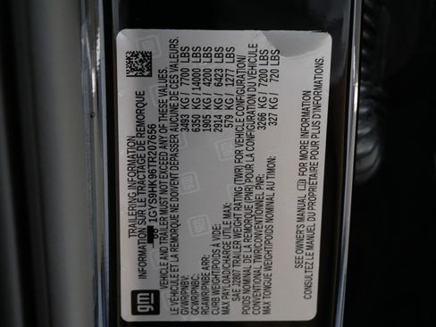 Used 2026 Cadillac Escalade V w/ LPO, ONYX Package AWD/4WD image 54