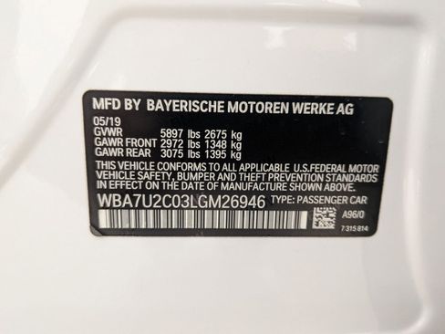 Used 2020 BMW 750i xDrive w/ Executive Package AWD/4WD image 28