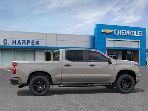 New 2026 Chevrolet Silverado 1500 Custom w/ Turbomax Blackout Package AWD/4WD image 5