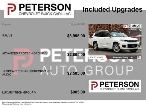 Used 2023 Jeep Grand Cherokee L Summit w/ Advanced Protech Group IV image 11