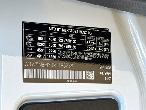 New 2024 Mercedes-Benz Sprinter 3500 image 27