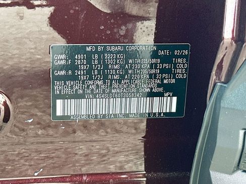 New 2026 Subaru Forester Touring image 34