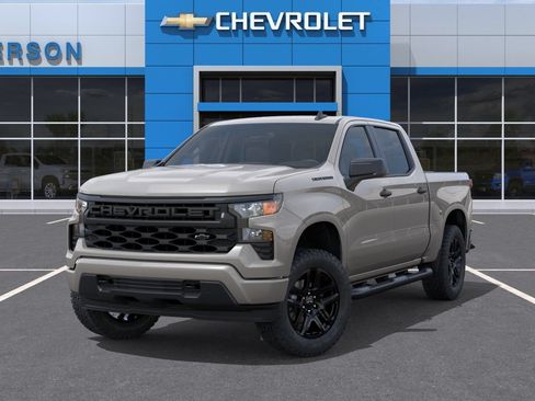 New 2026 Chevrolet Silverado 1500 Custom w/ Turbomax Blackout Package AWD/4WD image 8
