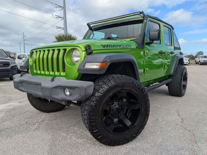 Used 2018 Jeep Wrangler Unlimited Sport